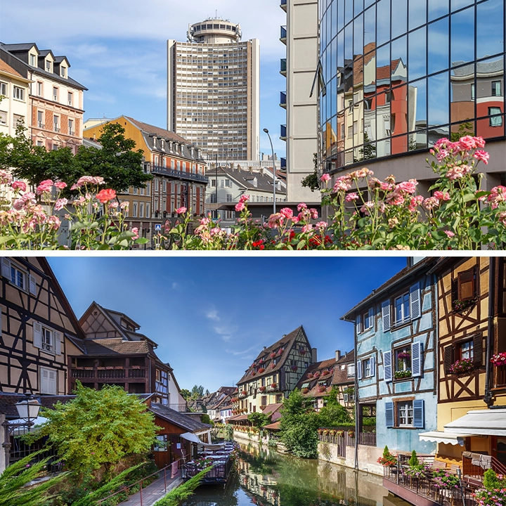 Mulhouse & Colmar